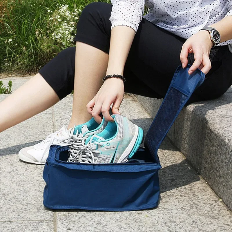 Sneaker Bag Organizer Storage Single Shoe Organizers Portable Home Garden Foldable Water Proof Breathable Travel Household Use
