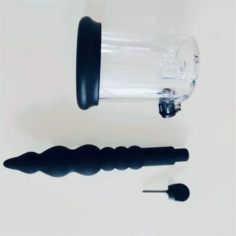 New Smart Rosebud Pump Big Anal Plug Dildo Pump Butt Plug Anal Dilator Prostate Massage Anus Extender Sex Toys for Man Wome