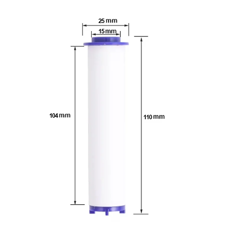 5/10 Shower Head Filter Replacement Water Purification Showers Filters Core Remove Impuritie Hard Water Bathroom Accessories
