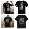 Trump America T-Shirt USA Freedom Short Sleeve Print T-Shirt Novelty Graphic Trump Shot Fight T Shirt Men Women Streetwear 3