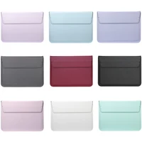 Étui de protection en cuir PU pour Apple Macbook Air Pro Retina 11 12 13 15, housse pour ordinateur portable Mac book 13.3 pouces 5