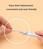 M&G Metal Mechanical Pencil 0.5mm/0.7mm Lead Refill Student Writing Stationery Automatic Pencils Office School Supplies 5