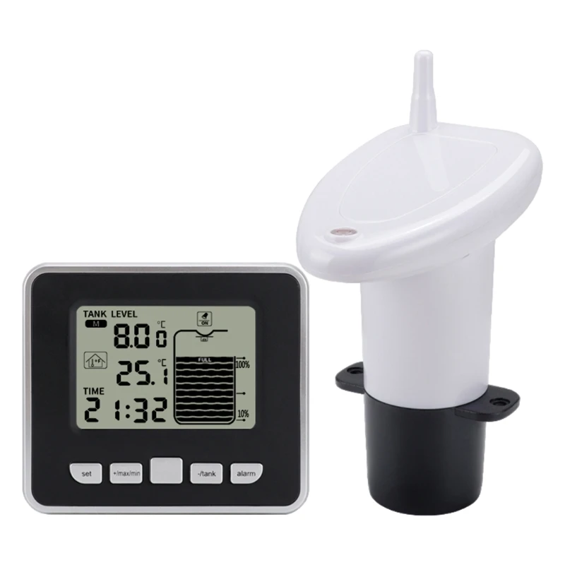 XXUB Ultrasonic Level Meter Accurate Liquid Measurement Device Precisions Ultrasonic Liquid Level Sensoring for Tanks