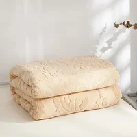Jacquard Cotton Towel Thread Blanket for Adults Kids Soft Breathable Bedspread Bedclothes Summer Throw Blankets on Sofa/Bed 3