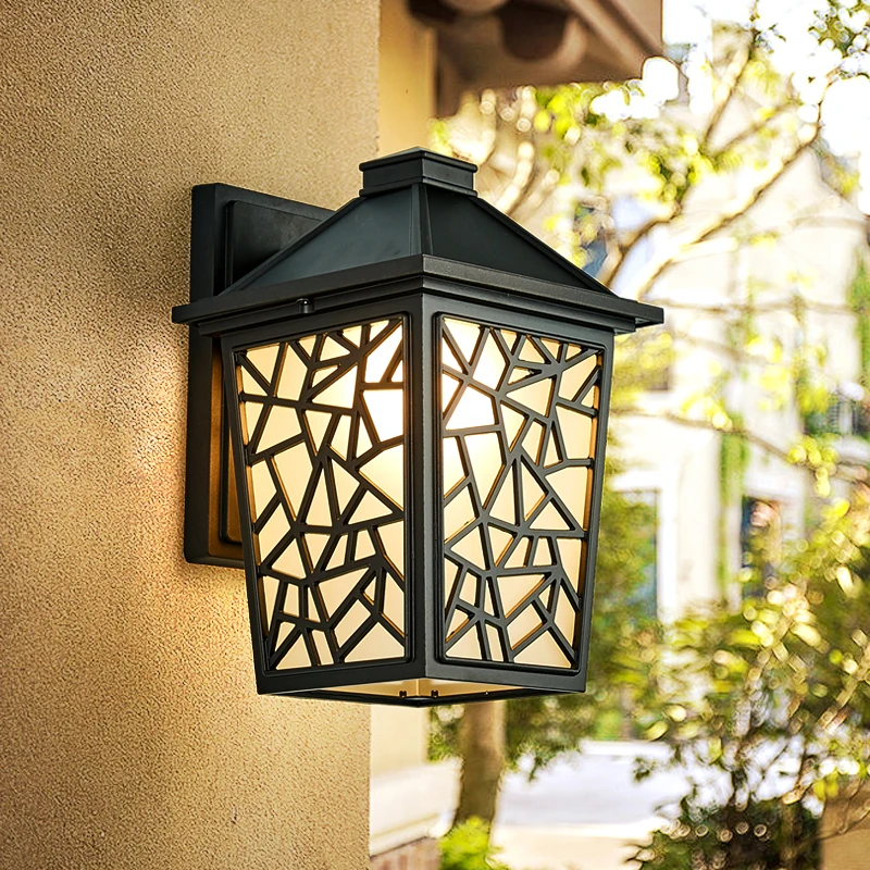 

Outdoor wall lamp waterproof super bright modern simple outdoor courtyard lamp villa gate corridor balcony wall lamp