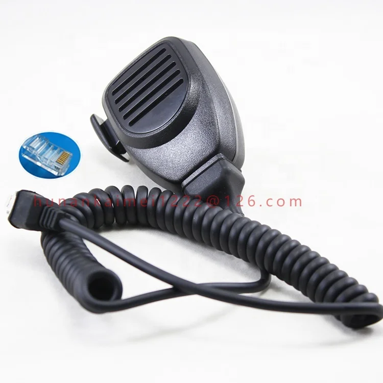 

Compact Portable noise-cancelling Handheld dynamic microphone for vehicle radio
