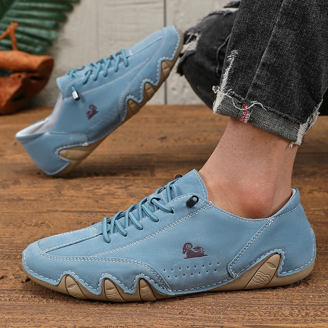 Shoes for Man Fashion Brand Loafers Soft Soled Comfortable Casual Walking Shoes Breathable Sports Tennis Outdoor Driving Shoes