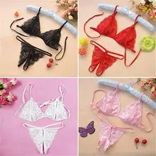 

Bikini Set 2019 Summer swimwear women Bikini Sexy Beach Swimsuit Bathing Suit Brazilian Bikini With Halter Strap
