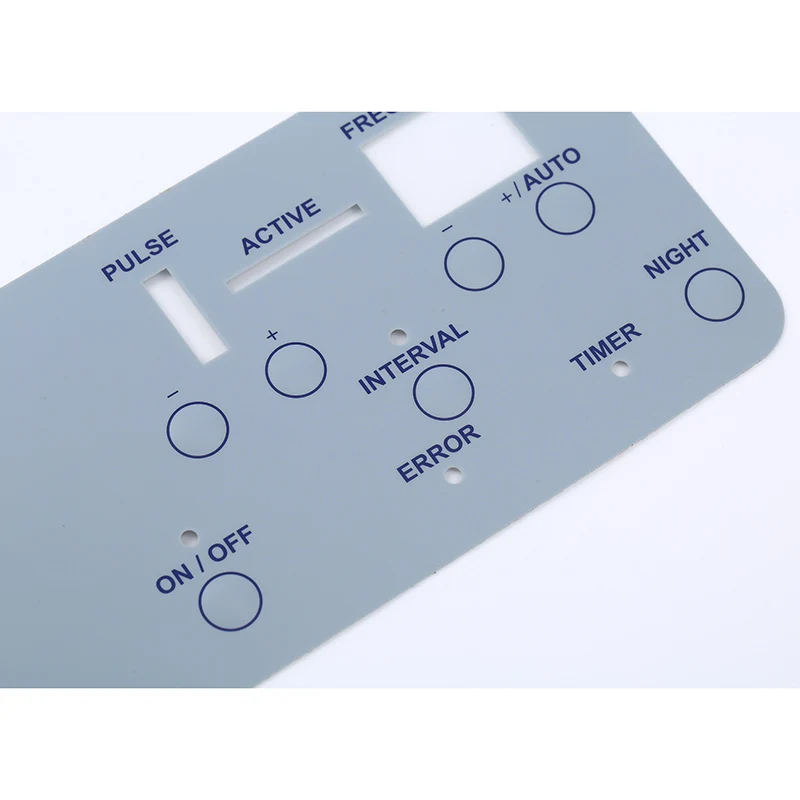 High quality membrane switch keypad switch membrane panel for medical equipment