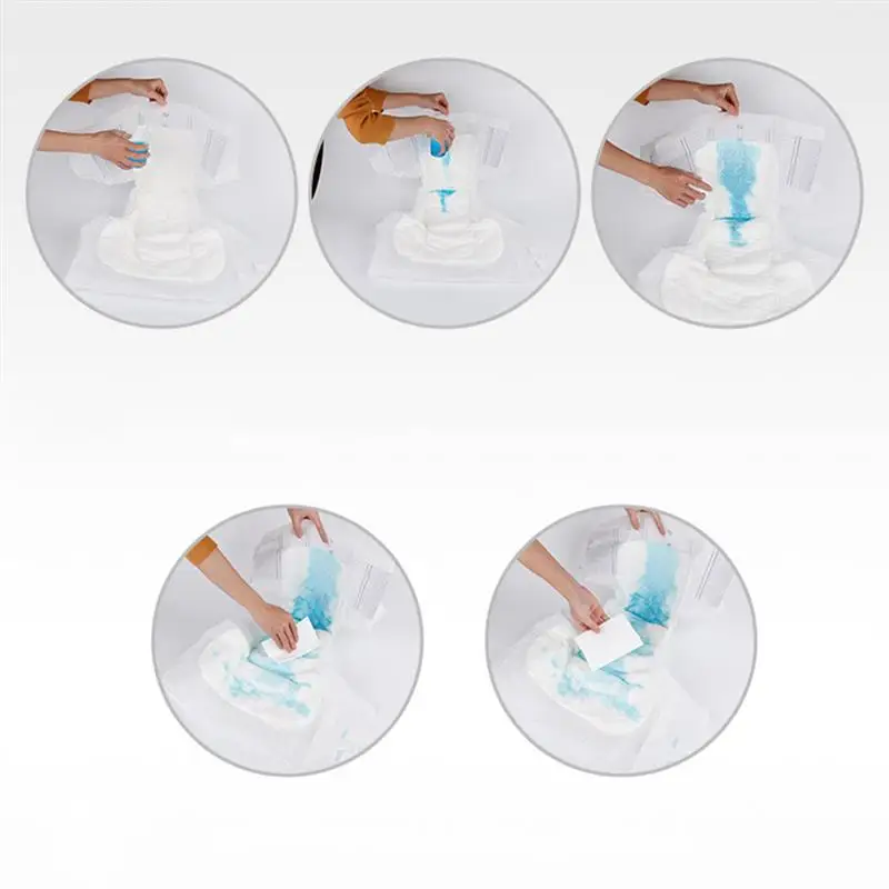 Incontinence Pants 10pcs High Absorbency Diapers Incontinence Diapers Paper Adult Diaper Washable Incontinence Briefs Briefs