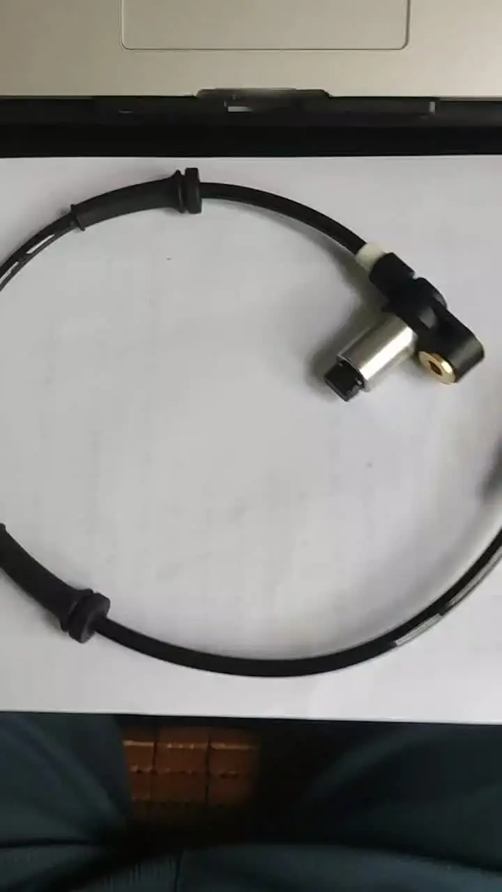 Frankberg Sensore Velocità ABS 2-Poli Anteriore - Compatibile Con Peugeot 106 II, Citroen Saxo, 106 Van - Ricambio 454557 Con Cavo - 2