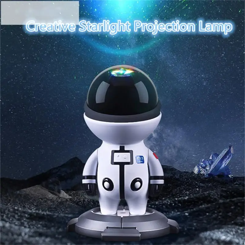 

Decoration Light Abs/pc/pvc Astronaut Remote Dimming Creative Remote Control Room Decor Atmosphere Night Lights 500mah Starlight