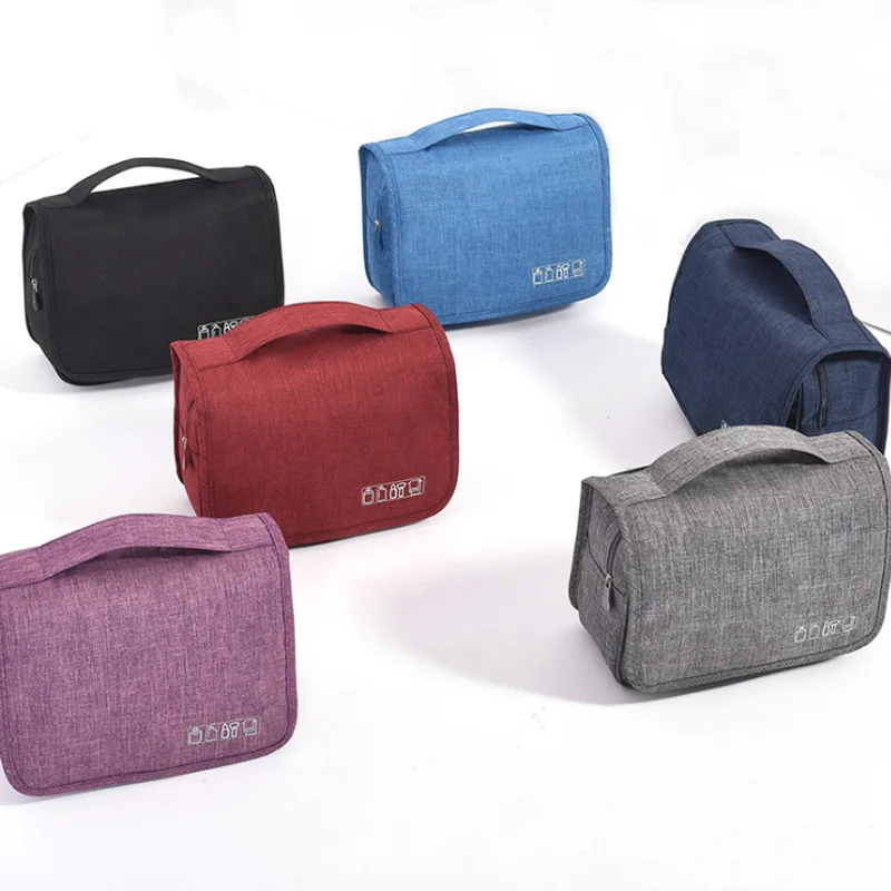 Portable Cosmetic Bag Large-Capacity Simple Multi-Function Storage Bag Outdoor Travel Hook Wash Bag