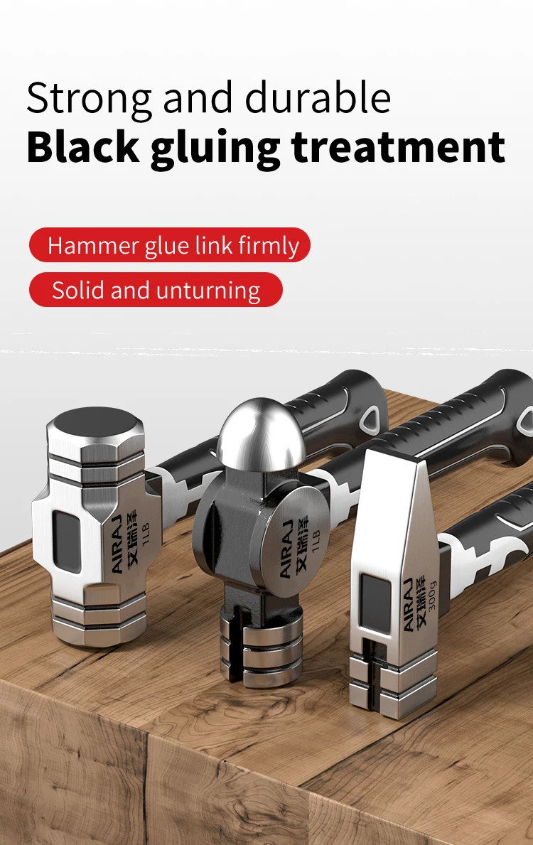 Description Picture 5 of itemSmall Hammer Mini Claw Hammer Head Fitter Hammer Octagonal Hammer Multifunctional Integrated Nail Hammer Nail Hammer Woodworking