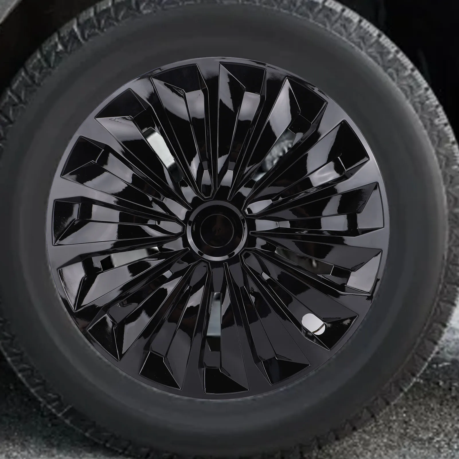 Wheel Hub  15in Hubcaps Full  Stylish Look  Fit  R15 Wheel Rim Cover for Most Cars Truck SUV