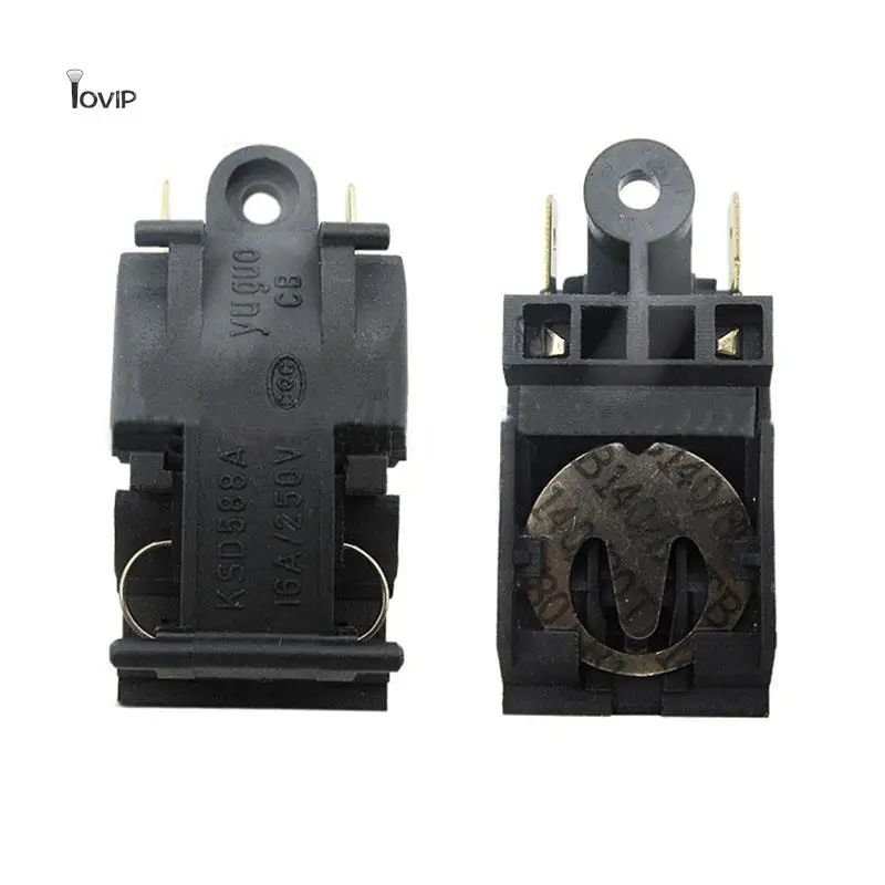 

2pcs 13A Switch Electric Kettle Thermostat Switch Steam Medium Kitchen Parts Accessories 16A Boiler Steam Pressure Jump Switch