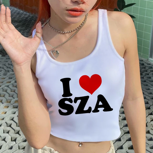 Sza goth cyber y2k top De Cultura Cibernética y2k Mulher hippie streetwear  tee De Roupa Bonita