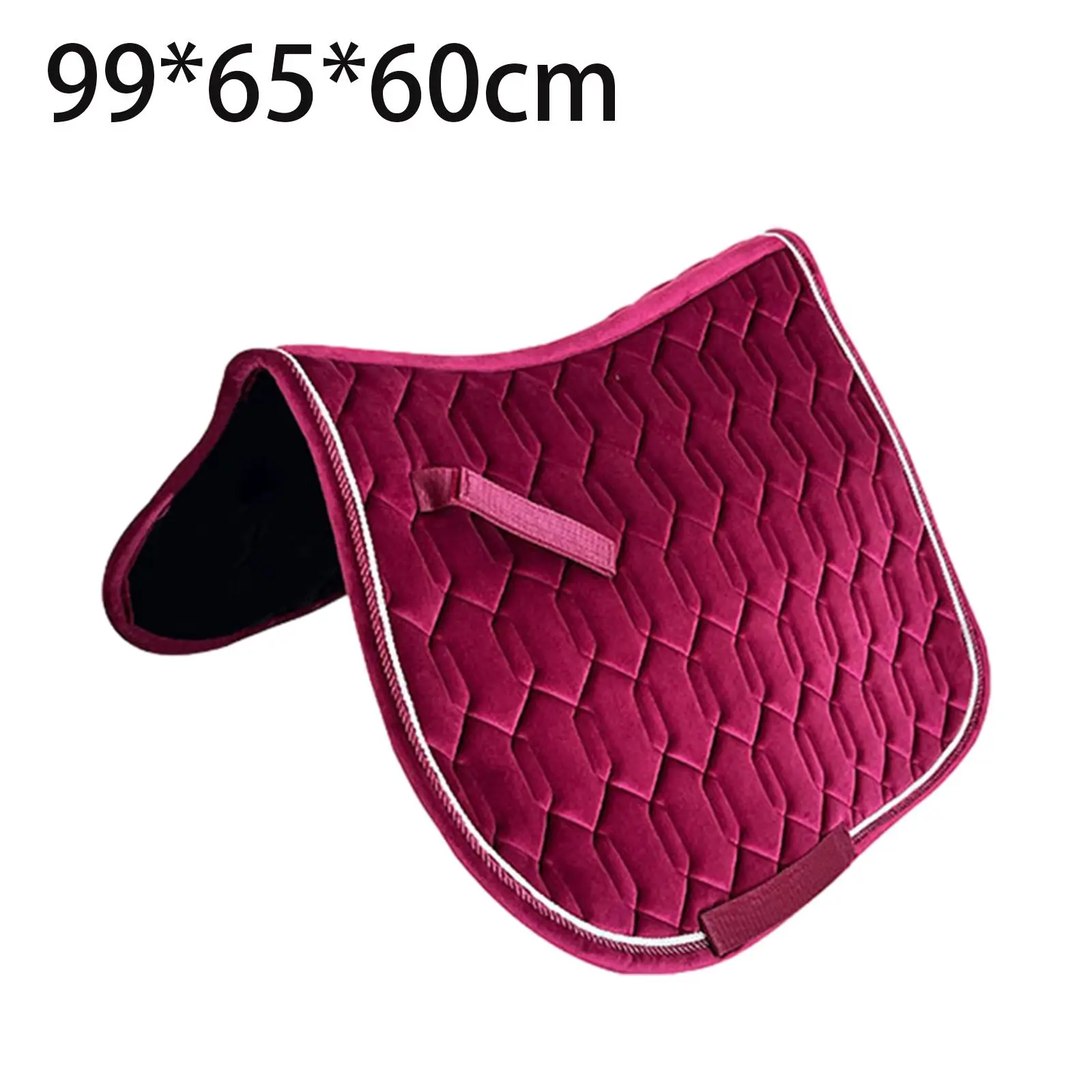 Saddle Pad Thickened Soft Protector Lightweight Horse Riding Seats Saver Pad Accessories Anti Slip Portable Comfort Dressage Pad