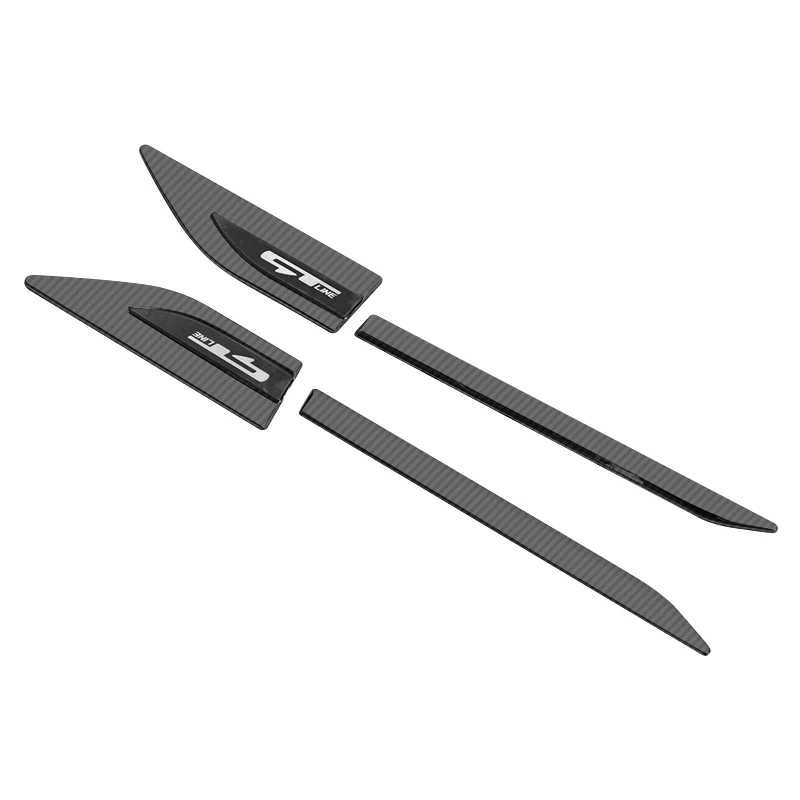 For Trumpchi EMKOO EMPOW Stainless Steel Leaf Panel Side Label Decorative Frame