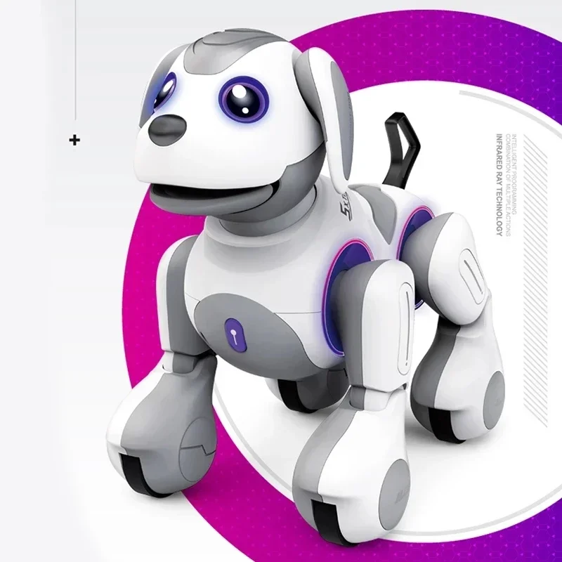 NEW Educational Remote Control dogs Toy Electronic Pet smart Robot Dog Voice Remote Control Music Song Children's Toy Child gift 4