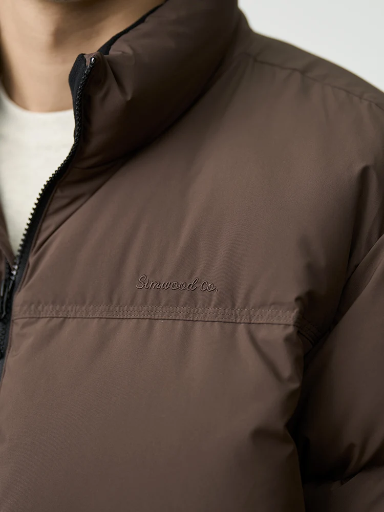 SIMWOOD 2025 Winter Oversize 90% White Duck Down Coats Men Warm Comfortable Down Puffer Jackets down jacket mens jacket