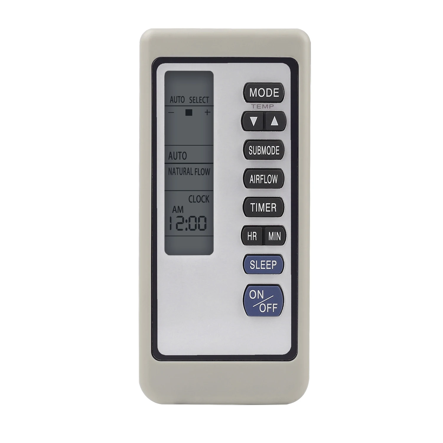 SpooQ Telecomando Universale RKN502A Per Condizionatore Aria - Sostituisce M325, M285, SRK258HENF, AKN502 - Senza Programmazione, Pulsanti Facili, Batterie Non Incluse - 5