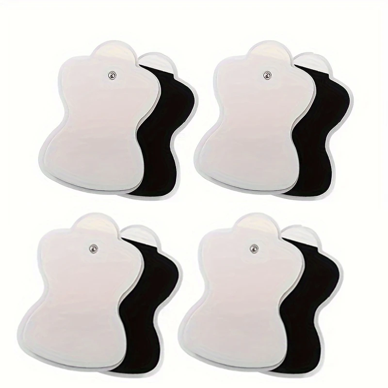 TENS Unit Replacement Pads 8Pcs For Omron Large Long Life Pads Snap Electrode Pads Durable tens unit replacement pads