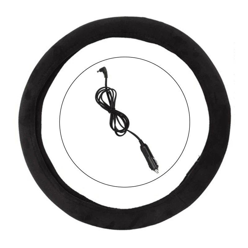 Нескользящий чехол на руль с подогревом 12 В постоянного тока | Автомобили и