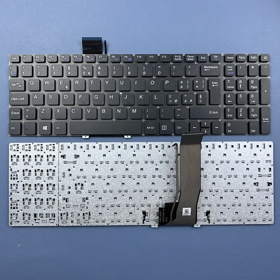 

Italian French Laptop Keyboard For MB3321006-UK PIRDE-K3237 K82382PXB1055H K82382PXB1056H 05101290DZ 10400265DZ IT FR Layout