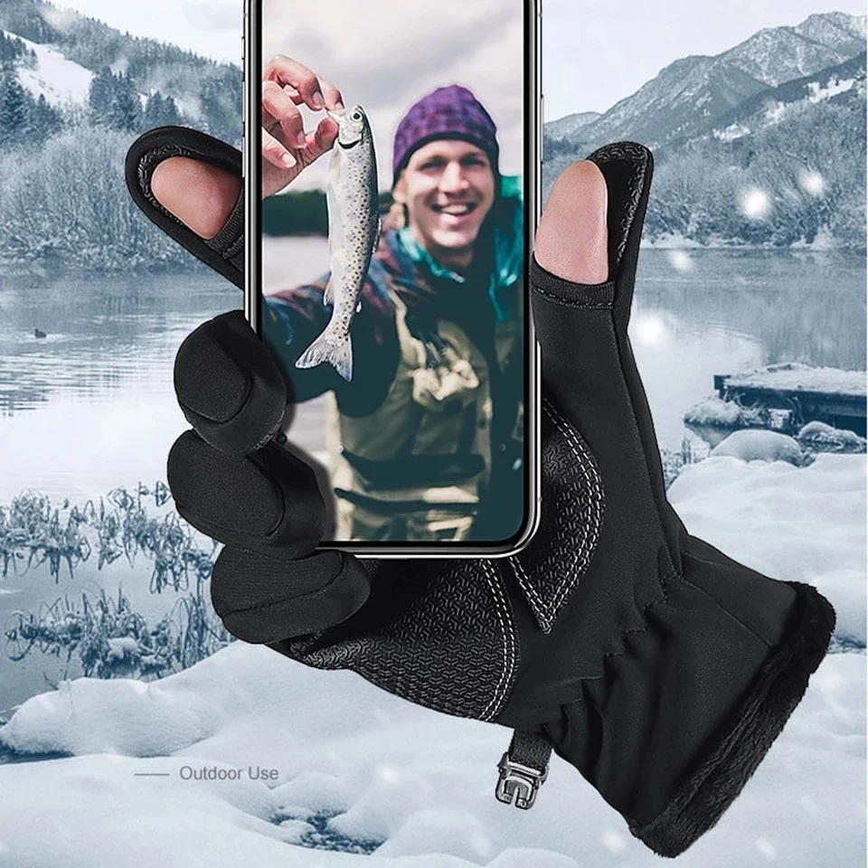 Winter Waterproof Fishing Gloves 3