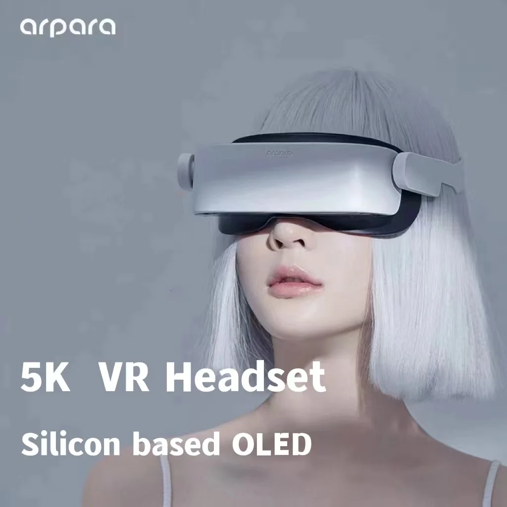 Arpara 5K VR Headset Virtual Reality For Phone PC Chat Steam with 3D Immersive Cinema Experience |