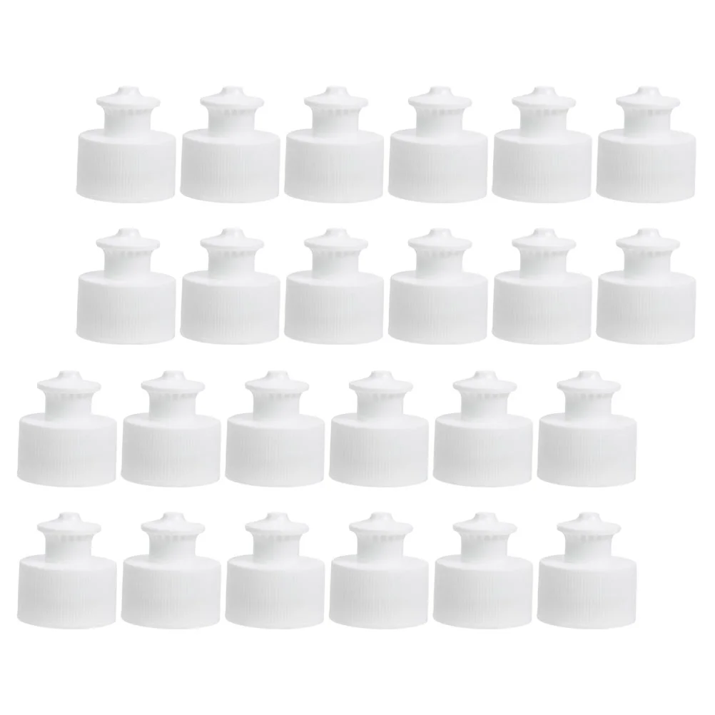 

24Pcs Replaceable Plastic Water Bottle Lid Plastic Water Bottle Lid Reusable Bottle Lid