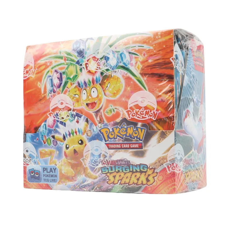 360 Pcs/Set English Pokemon Card Scarlet & Violet Surging Sparks