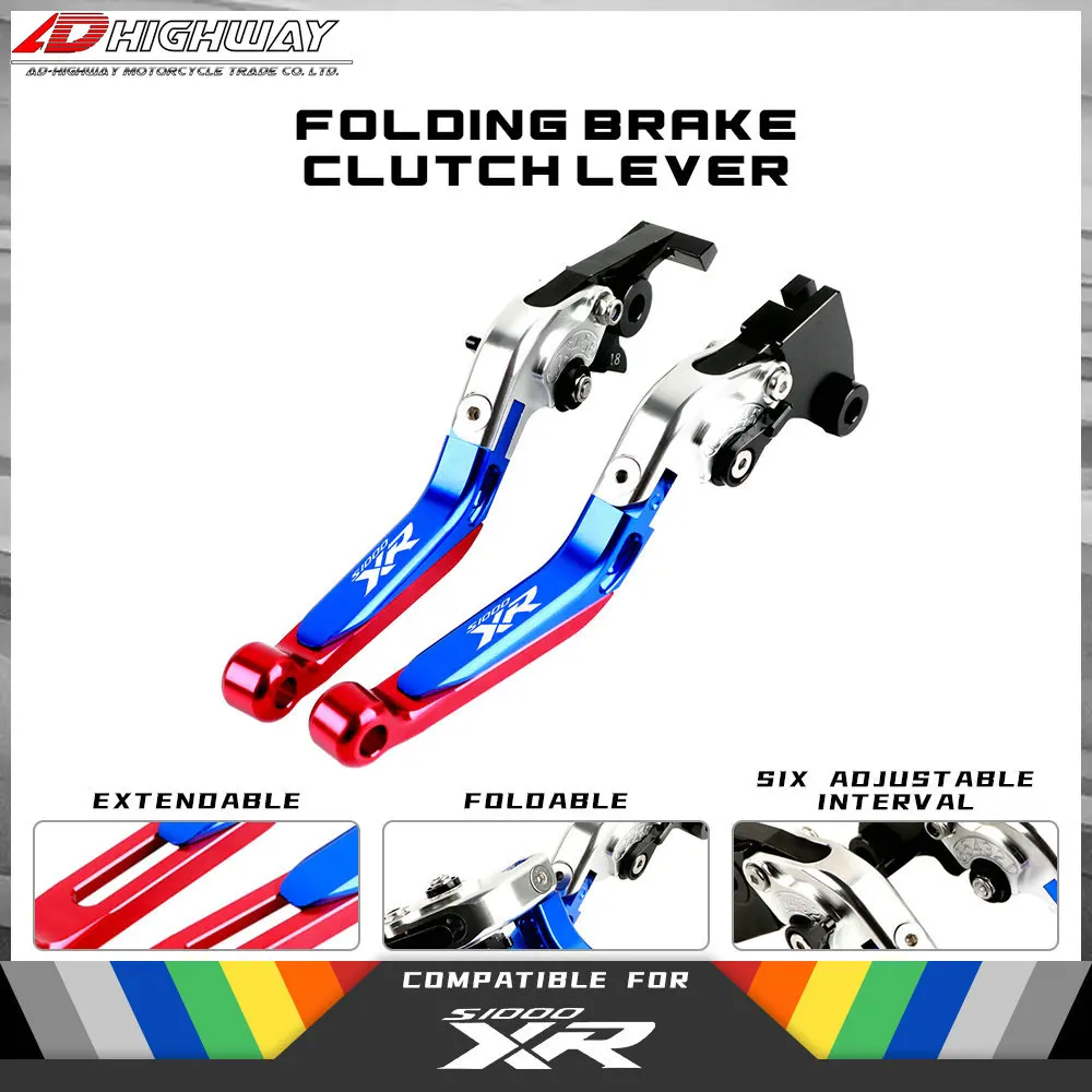 

CNC Aliuminum Brake Adjustable Extendable Folding Brake Clutch Levers For BMW S1000XR S 1000 XR 2015 2016 2017 2018 2019 2020