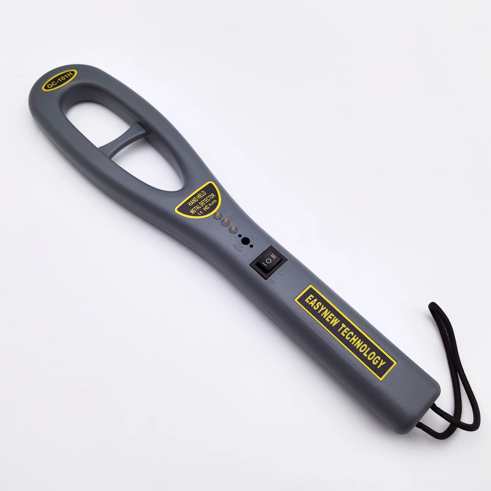 

Portable Handheld Metal Detector High Sensitivity Safety Inspection Metal Detector With Buzzer Vibration For Security Check