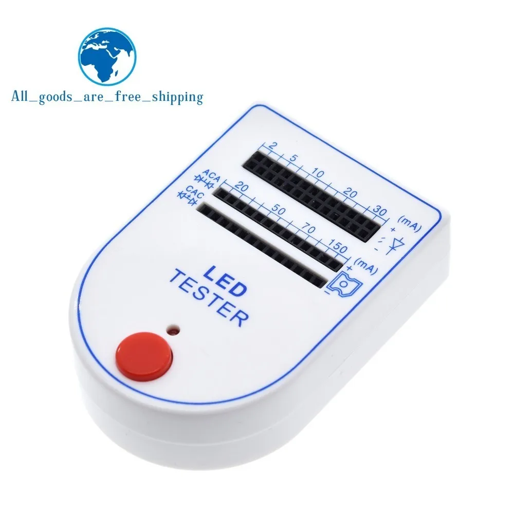 2 ~ 150Ma Mini Handy Led Test Box Tester Per Diodi Emettitori Di Luce Lampadina Batteria Tester Pratico Dispositivo Led Tester
