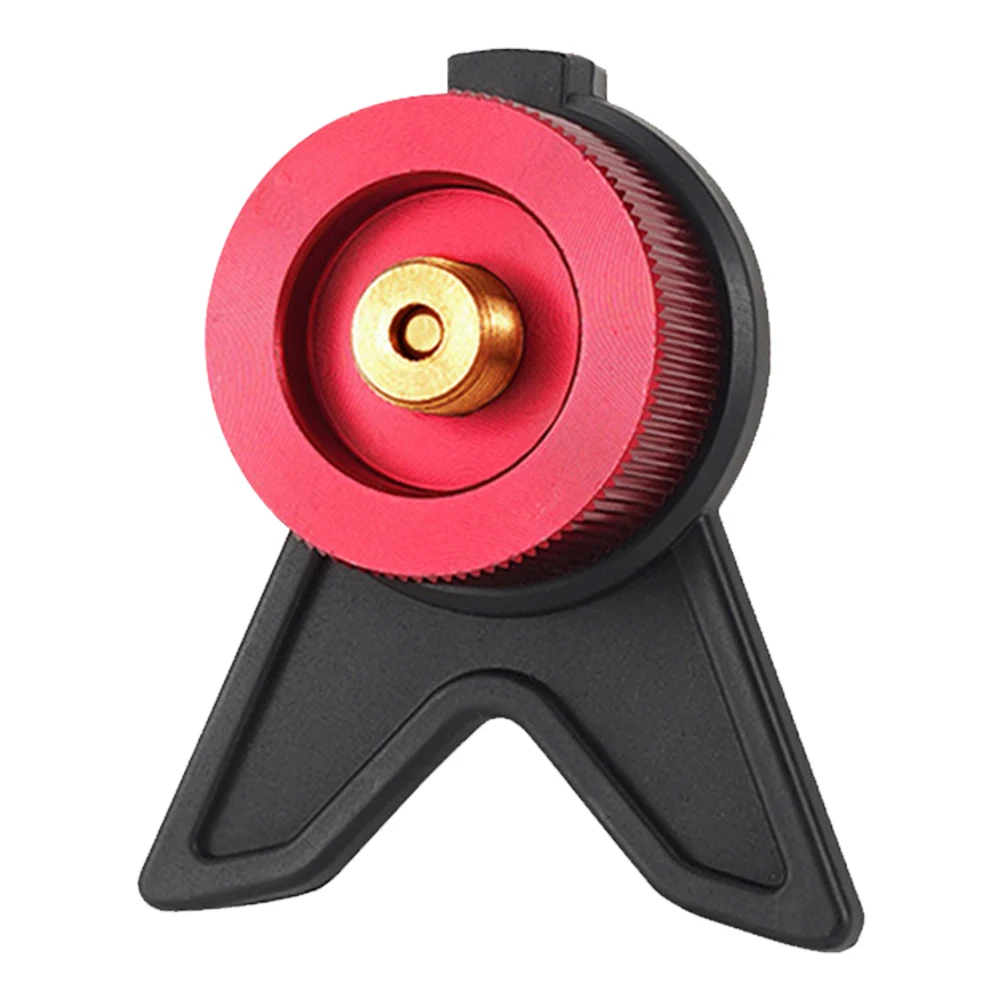 Card Type Gas Tank Adapter with Fixed Anti Roll Bracket Camping Furnace Converter Multifunctional Camping Accessories