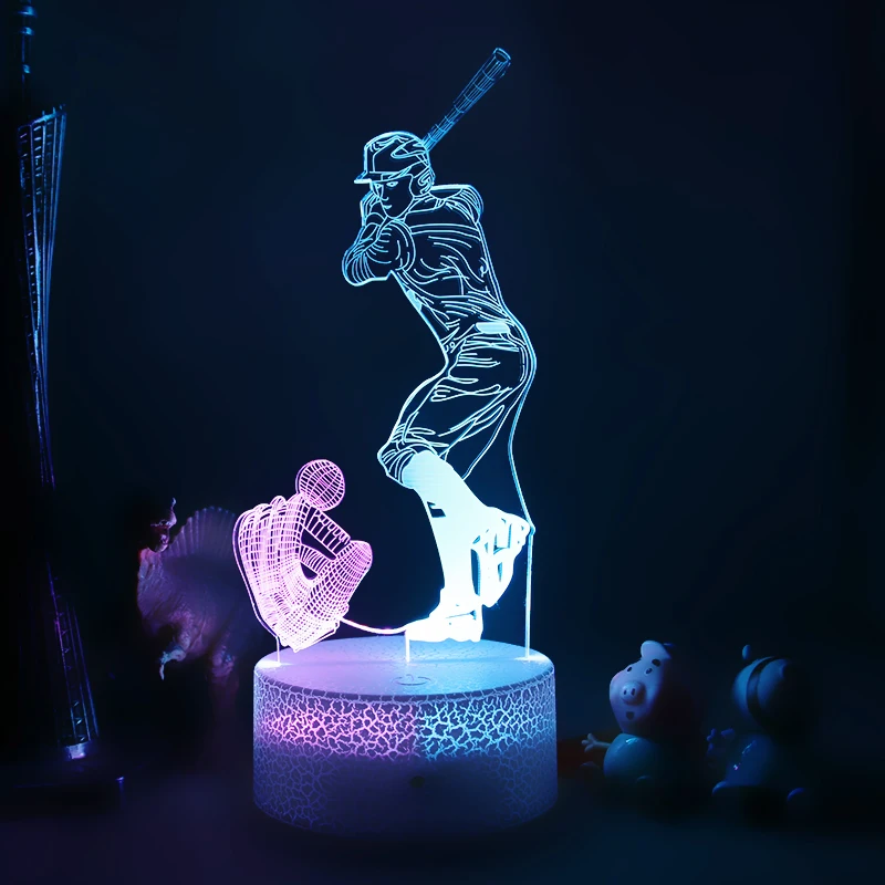 

Светодиодная Ночная лампа для гольфа с сенсорным датчиком, цветной светильник в виде животного, для детского праздника, креативный Настольный декоративный светильник для спальни, сна