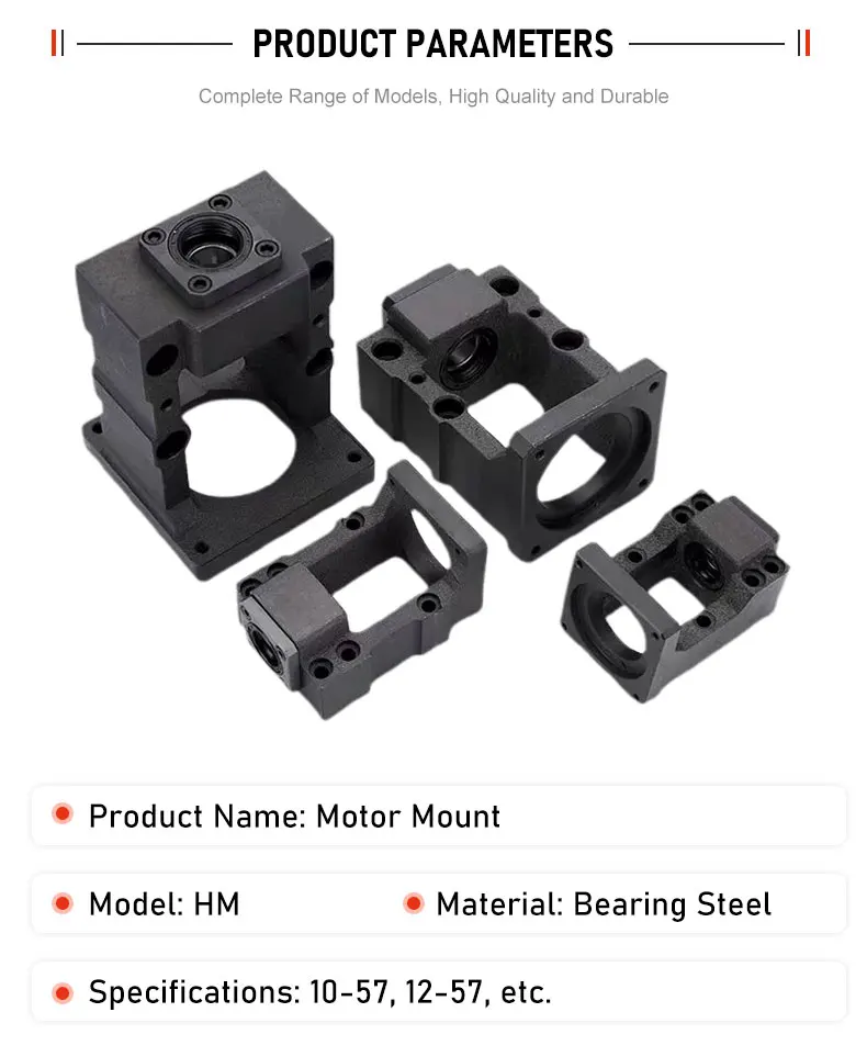 HM Stepper Servo Motor Base Feste Basis Kugelumlaufspindel Motor Integrierte Basis 12-57 12-60 15-57 15-60 15-80 15-86 – Detail 7
