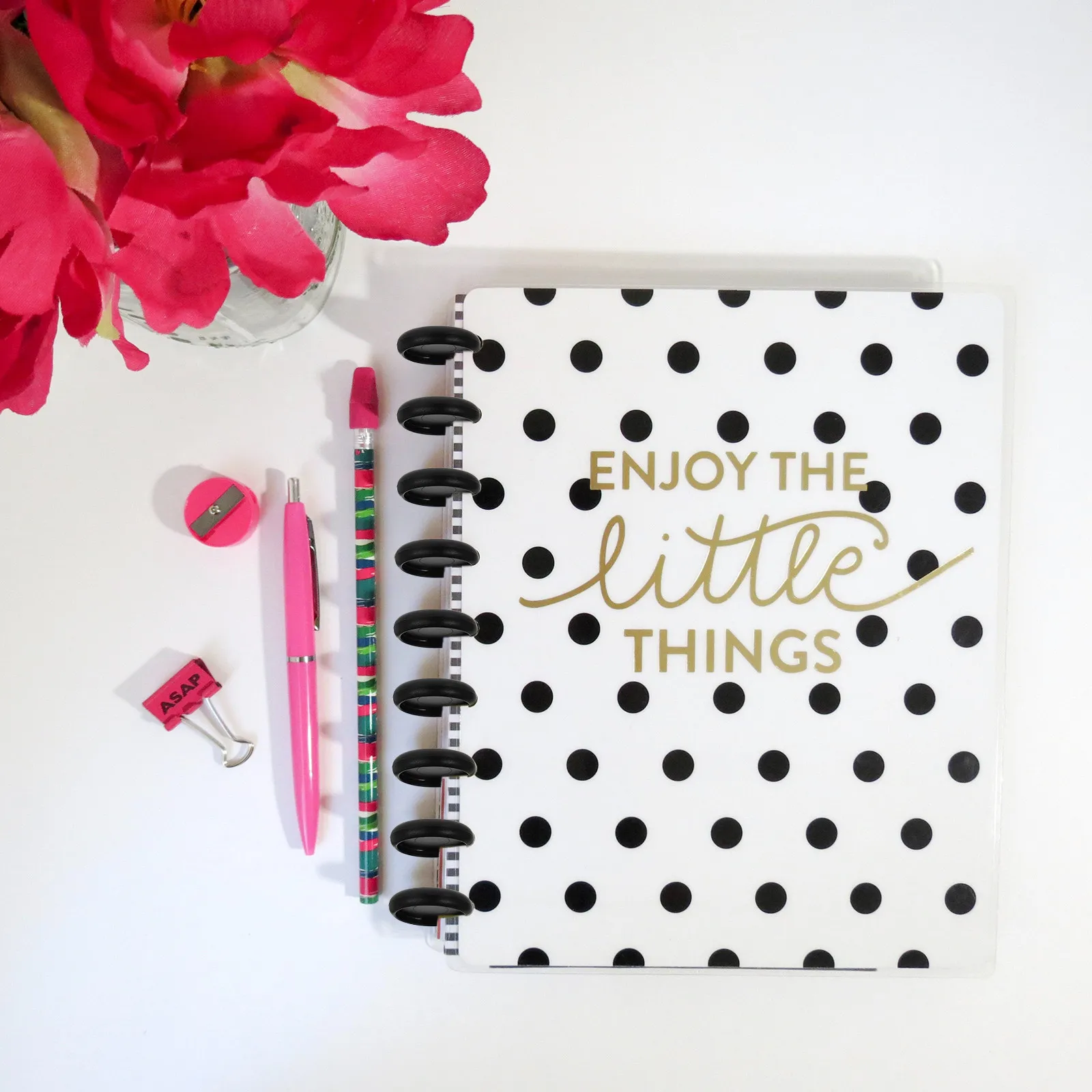 44개 플라스틱 바인딩 디스크, 부드러운 가장자리 바인더 링, DIY 노트패드, 플래너, 학교, 사무용품, 디스크바운드 링