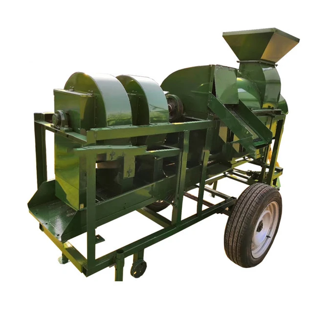 Multifunctional Agriculture Maize Corn Rice Wheat Sorghum Soybean Willet Rapeseed Thresher Sheller Machine