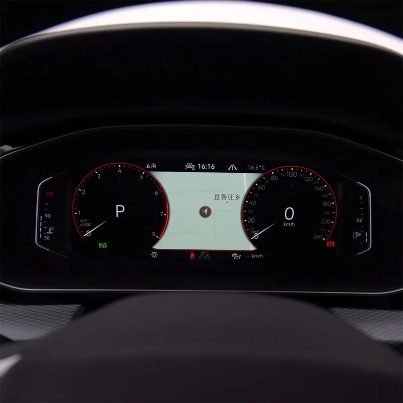 

Защитная пленка из закаленного стекла для Volkswagen POLO 2022, Приборная панель автомобиля, ЖК-экран, автомобильная наклейка для интерьера, аксессуары