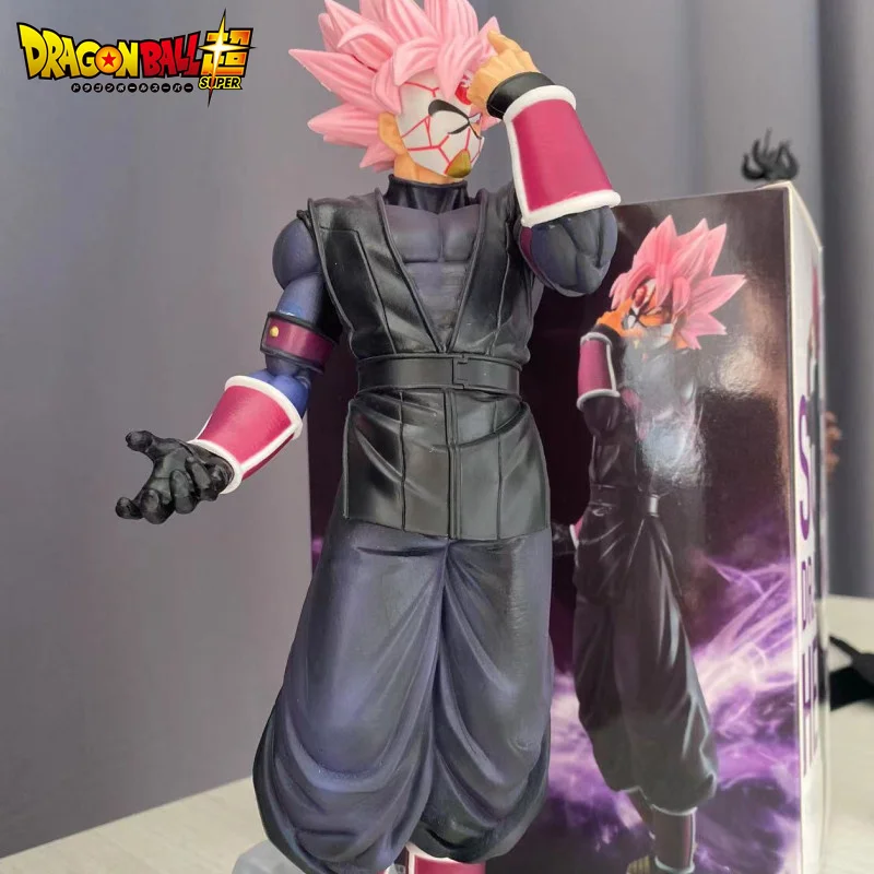 25Cm Anime Dragon Ball Action Figure Zamasu Model Toyssuper Saiyan Rose Master Lise Ichgenuine Kuji D Pvc Figure Regalo Giocattoli Per Bambini