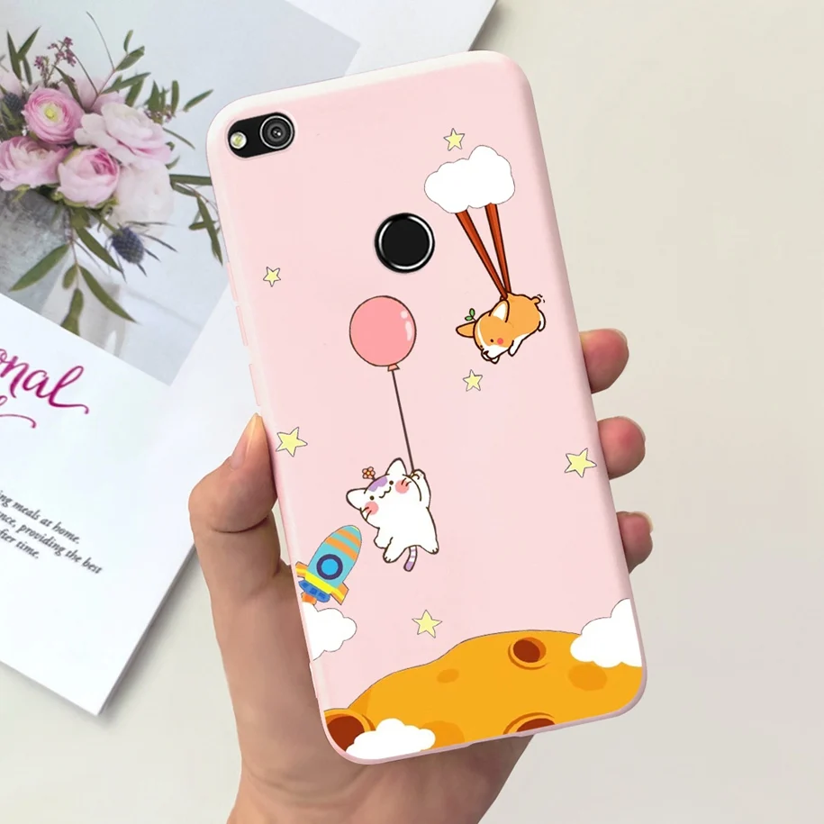 Floral Pattern Soft Silicone Case - Stylish Back Cover with TPU Bumper