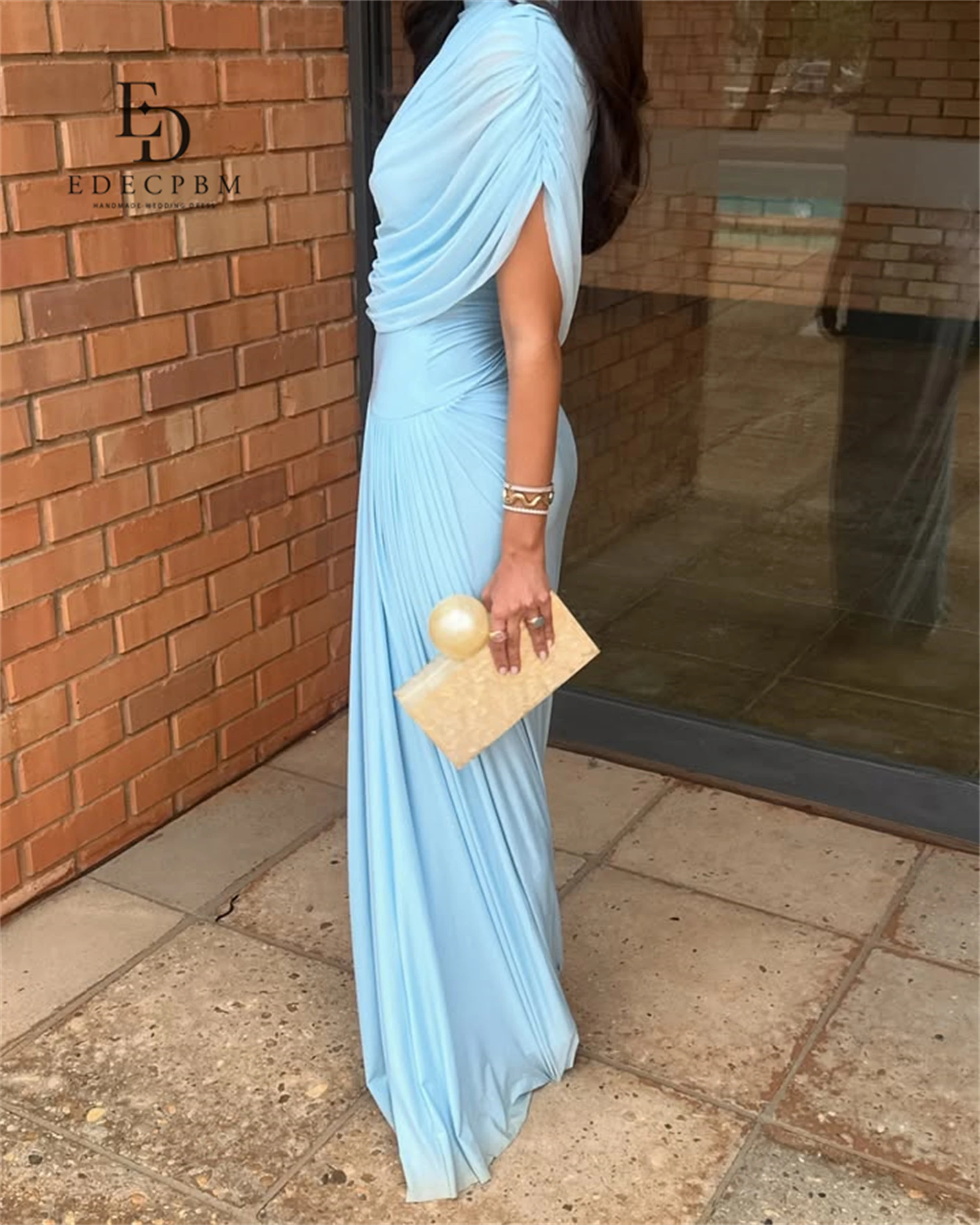 princess polly baby blue dress 🔥PULI Women's Pashmina Shawl Wraps for Evening Dress Large Scarf Blank main image 1