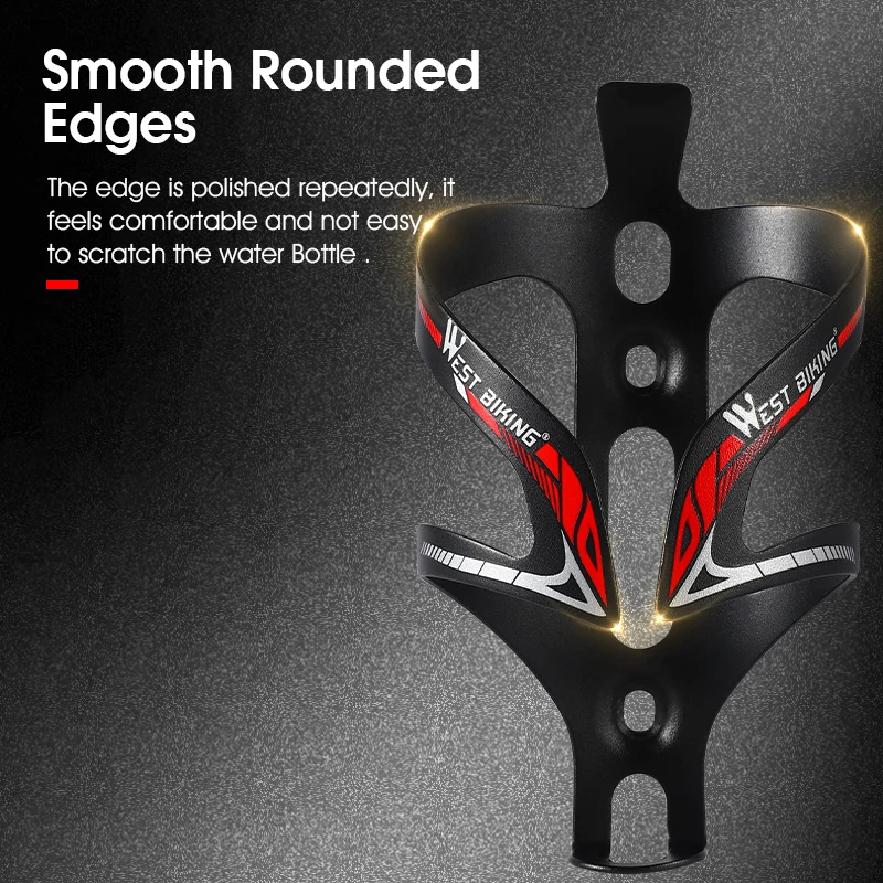 WEST BIKING Water Bottle Cage Aluminum Alloy Adjustable MTB Road Bike Bracket Bisiklet Aksesuar Ultralight Bicycle Bottle Holder