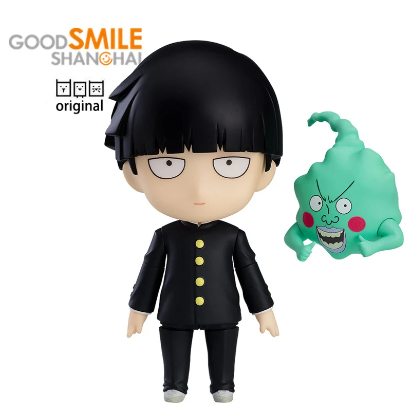 

IN Stock Good Smile Company Mob Psycho 100 III Ekubo Kageyama Shigeo Nendoroid 1913 Action Anime Figure Model Toys 10Cm