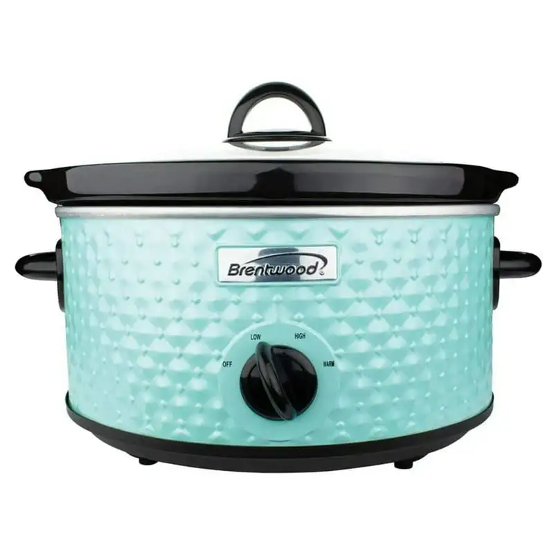 

3.5-Quart Diamond-Pattern Slow Cooker