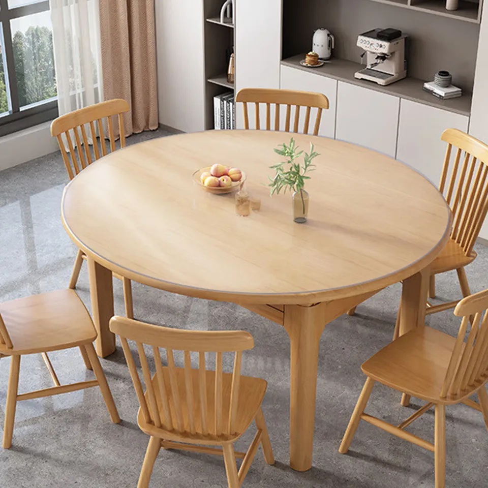 Premium Round PVC Table Cover Protector