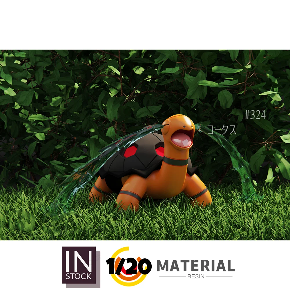 [В наличии] 1/20 фигурка из смолы [TS] - Torkoal